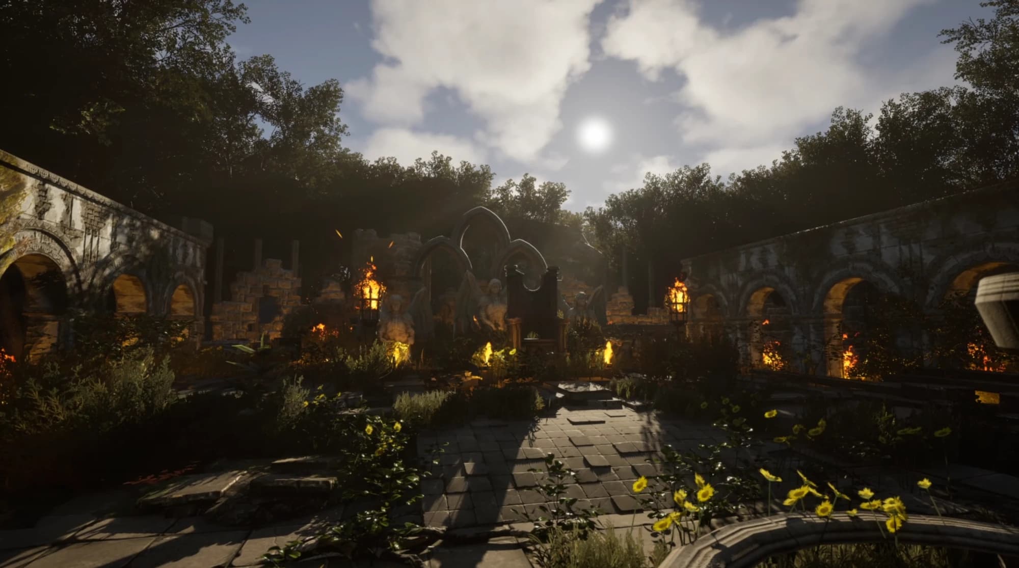 The Ruined Throne — Unreal Engine · Animation